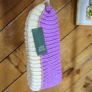 Wild Fable NWT infinity knit scarf purple pink ladies